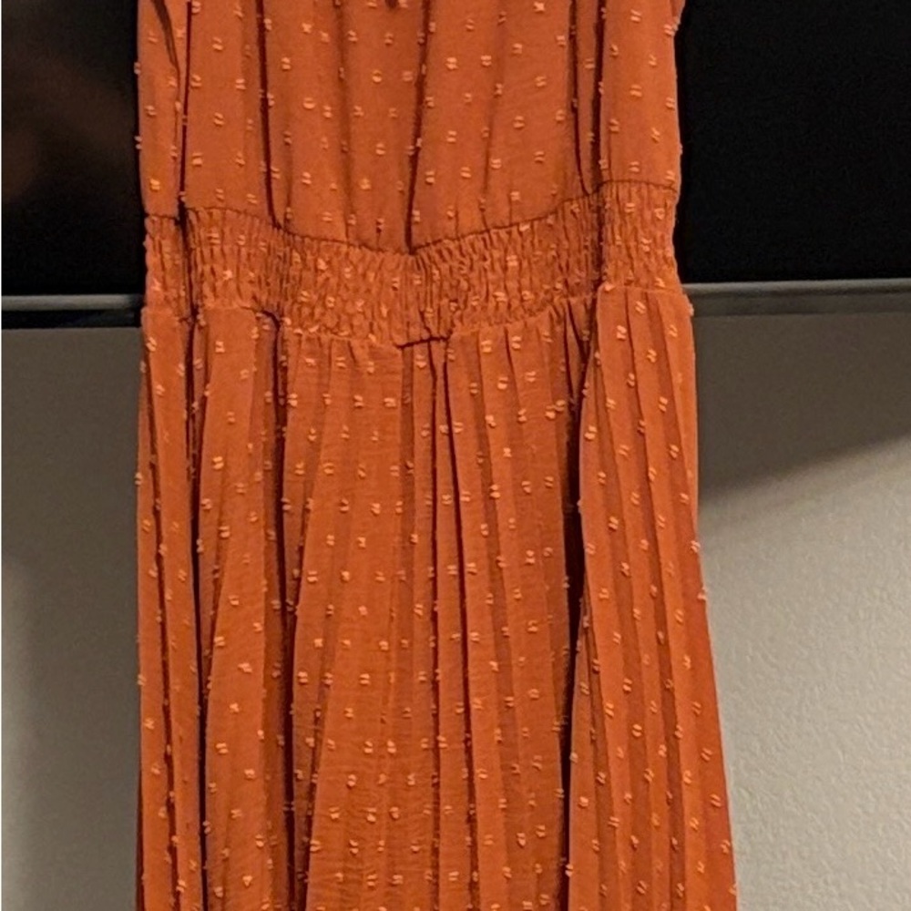 Chic Rust Maxi Dress